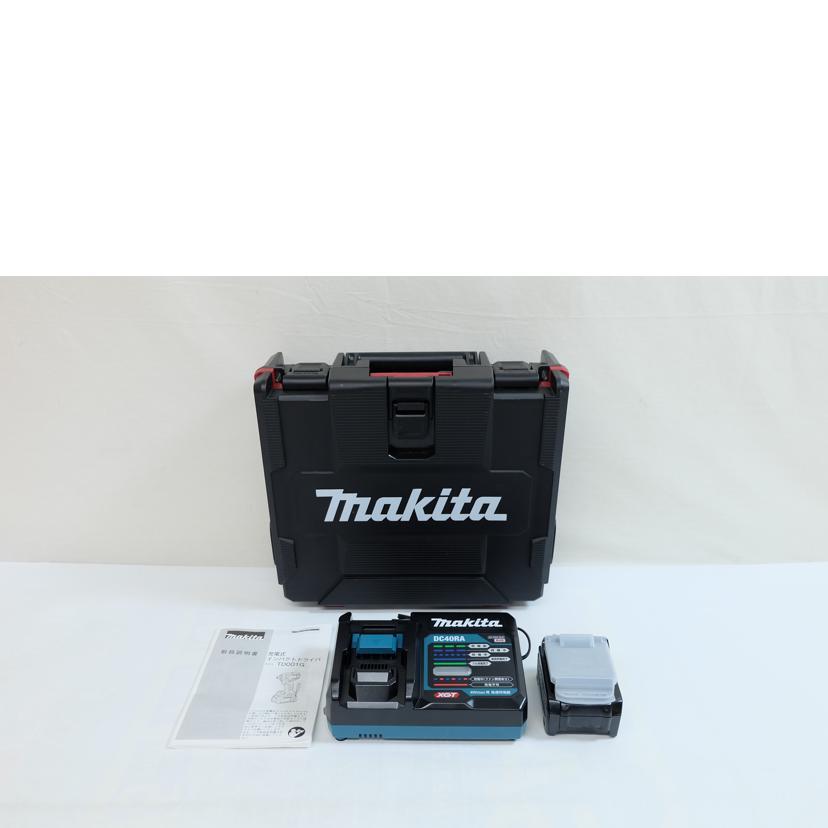 makita マキタ/充電式 インパクトドライバ/TD001GDXAR/電動工具/B  