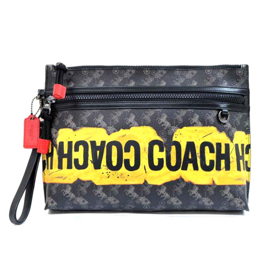 COACH（コーチ） コーチ/PVCクラッチバッグ/F84738/K19**/(約)W31cm