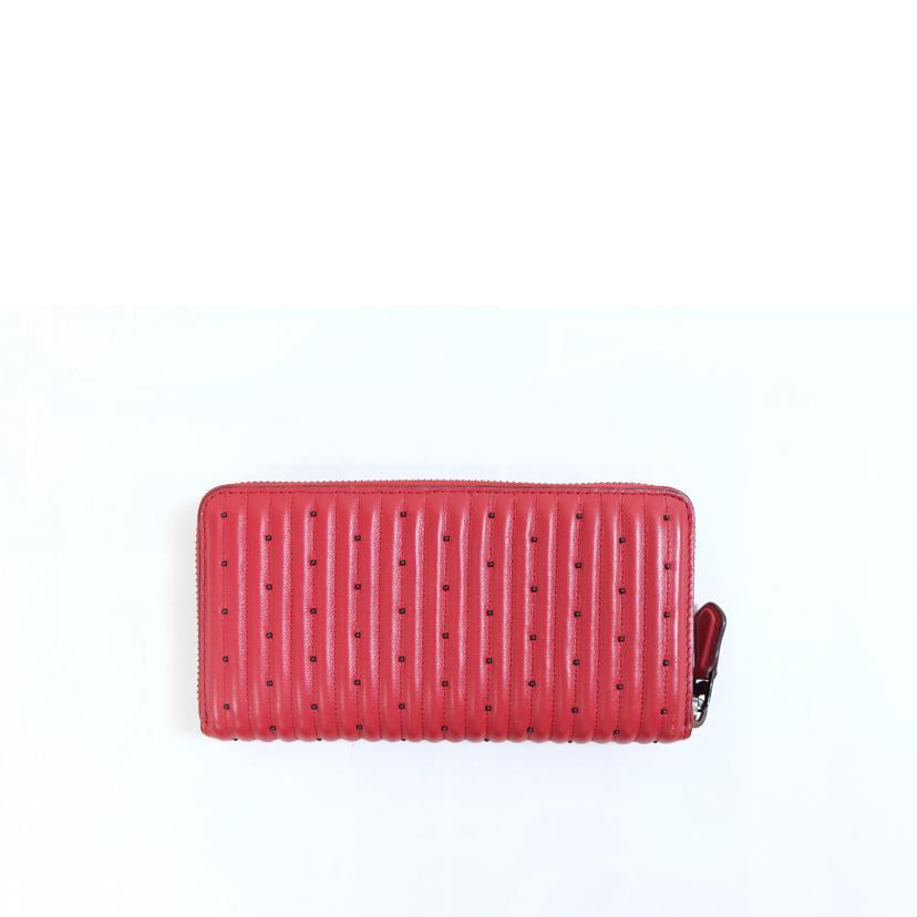 COACH コーチ/ リベットレザーアコーディオンジップウォレット/76273/E19**/コーチ/SAランク/71【中古】 COACH（コーチ） コーチ/ リベットレザーアコーディオンジップ