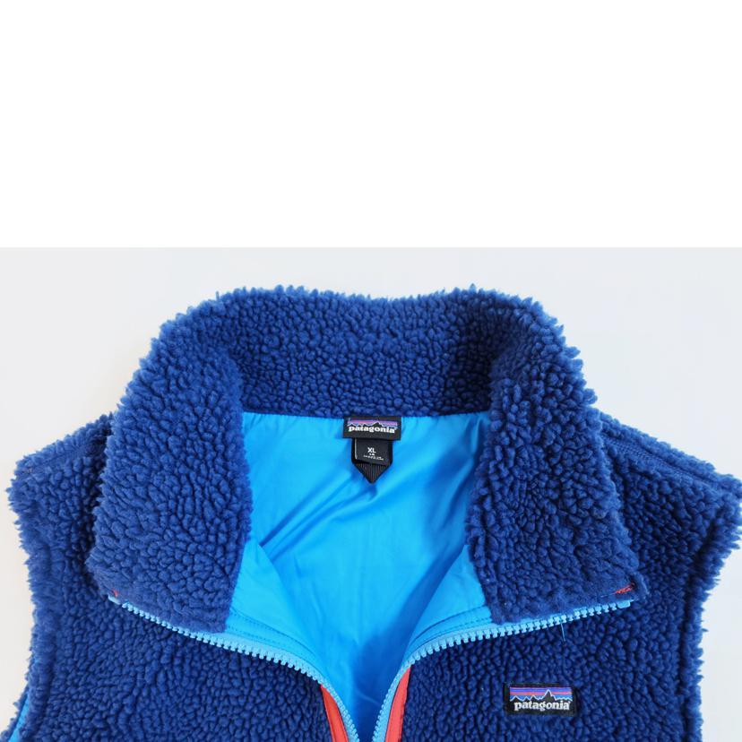 patagonia パタゴニア フリースベスト ジャケット KIDS 14 青 