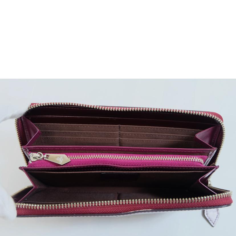Vivianne.W ヴィヴィアンウエストウッド/レザーラウンドジップ長財布/3118D7A3/Aランク/71【中古】 Vivianne.W ヴィヴィアンウエストウッド/レザーラウンドジップ長財布
