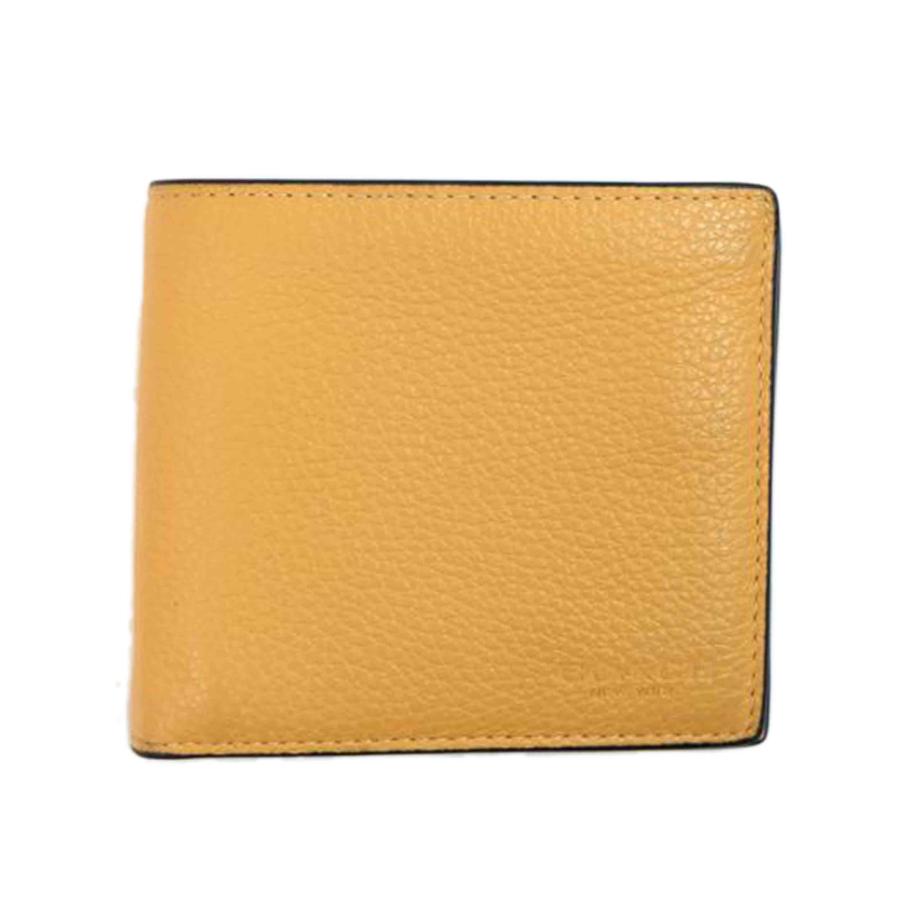 COACH コーチ/リファインドペブルレザーウォレット/CR377/824**/SAランク/71【中古】 COACH（コーチ） コーチ/リファインドぺブルレザーコインウォレット