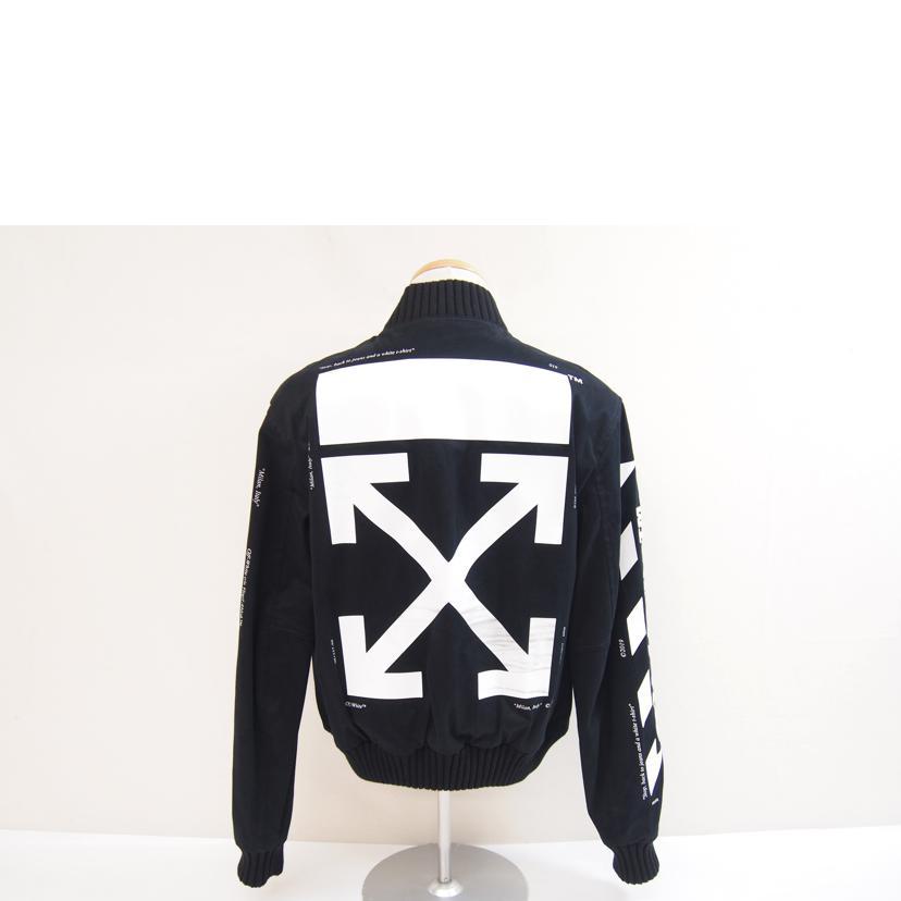 OFF-WHITE オフホワイト/バックアローブルゾンジャケット