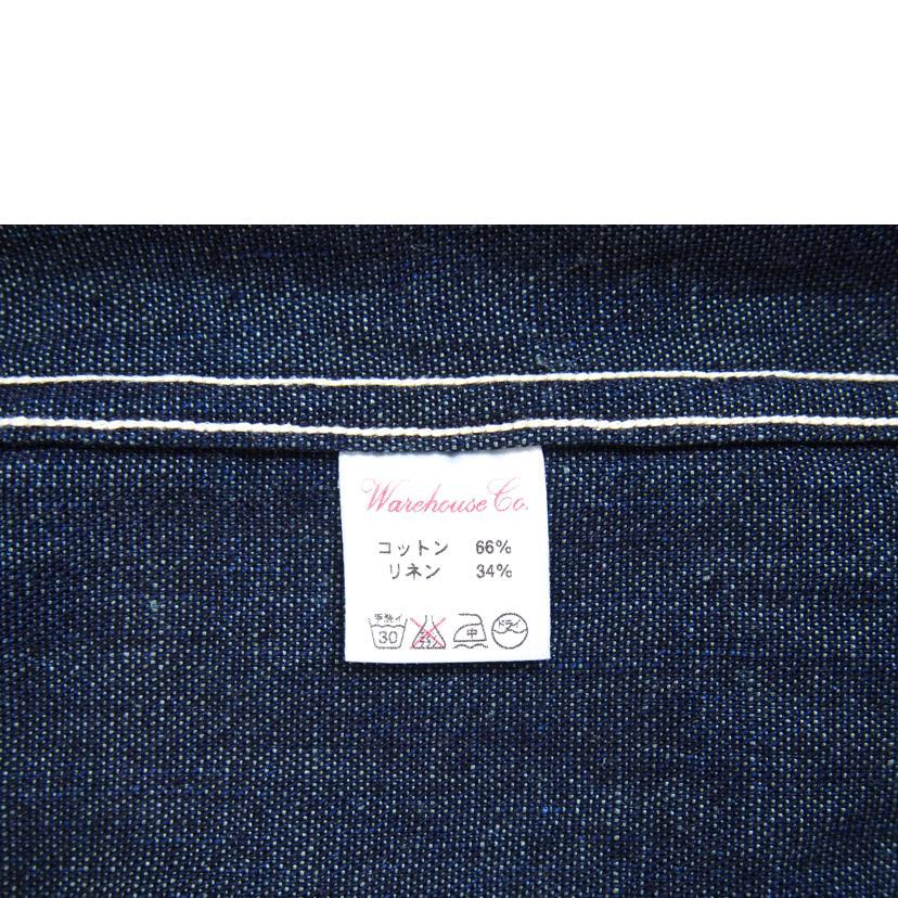 WEARHOUSE ウェアハウス/DUBBLE WORKS デニムシャツ/Aランク/71【中古】 WEARHOUSE ウェアハウス/DUBBLE WORKS デニムシャツ/Aランク/71【中古