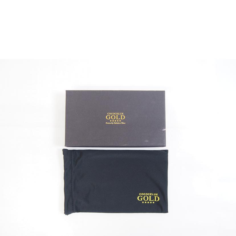 GOLD COCOCELUX ココセリュックスゴールド/ラウンドファスナー長財布/S