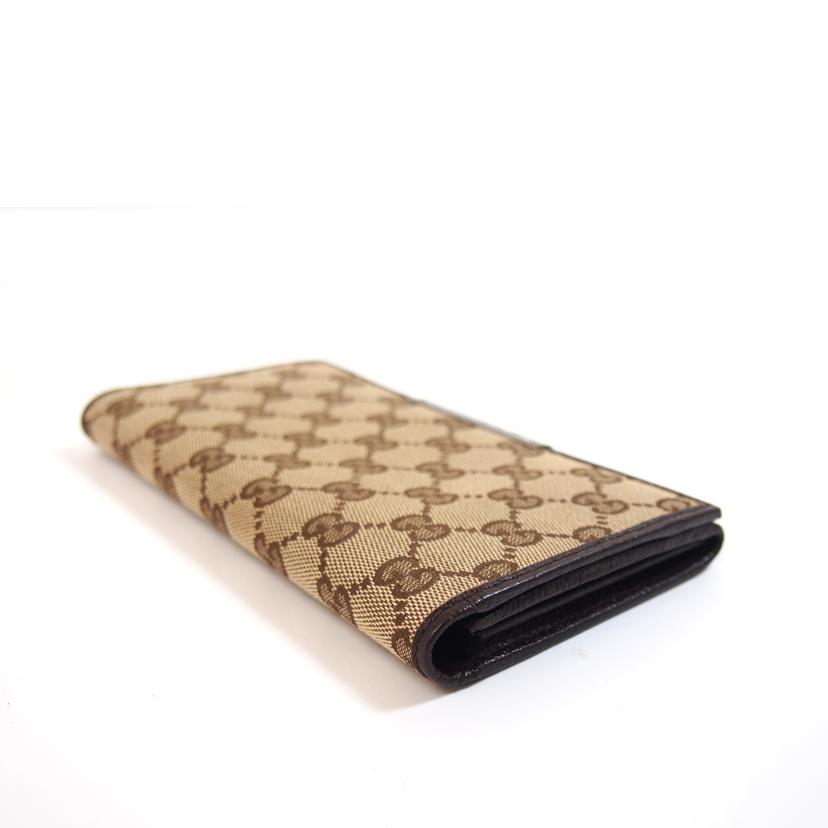 GUCCI（グッチ） グッチ/GGキャンバスフラップ二つ折り長財布/224260