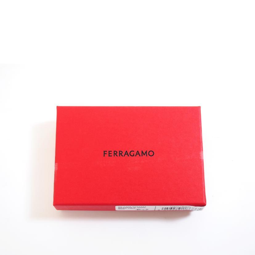 FERAGAMO フェラガモ/レザーカードケース/Aランク/71【中古】 FERRAGAMO（フェラガモ） FERAGAMO フェラガモ/レザーカードケース/A