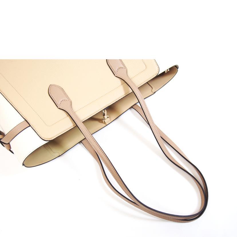 KATE kate spade ケイトスペード/ノットカラーブロックぺブルレザー
