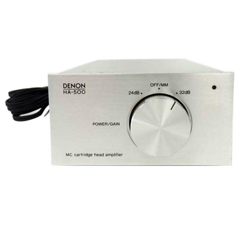 SONY（ソニー） DENON デノン/MCヘッドアンプ/HA-500/111009