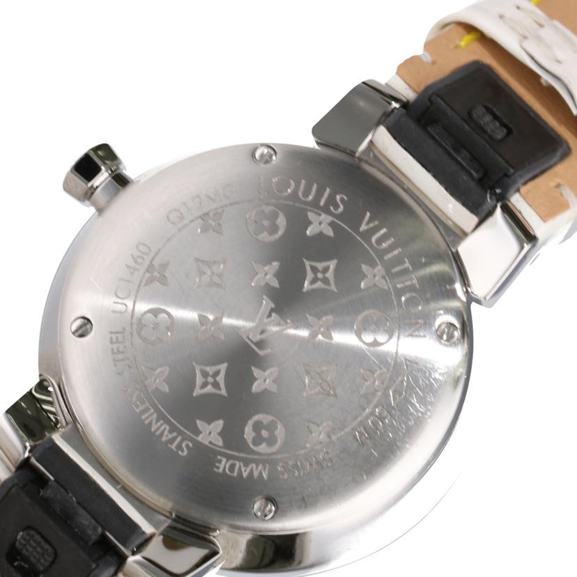 LOUIS VUITTON ルイ・ヴィトン/タンブール・スリム・8Pダイヤ/レディース/クオーツ/Q12MG/UB9***/ABランク/20【中古】 LOUIS VUITTON ルイ・ヴィトン/タンブールスリムPM 8Pダイヤ/クオーツ