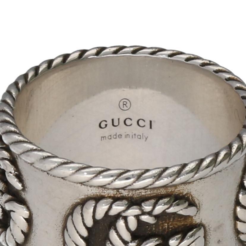 GUCCI（グッチ） グッチ/ダブルGツイストリング/1561FI/#15/ブランド