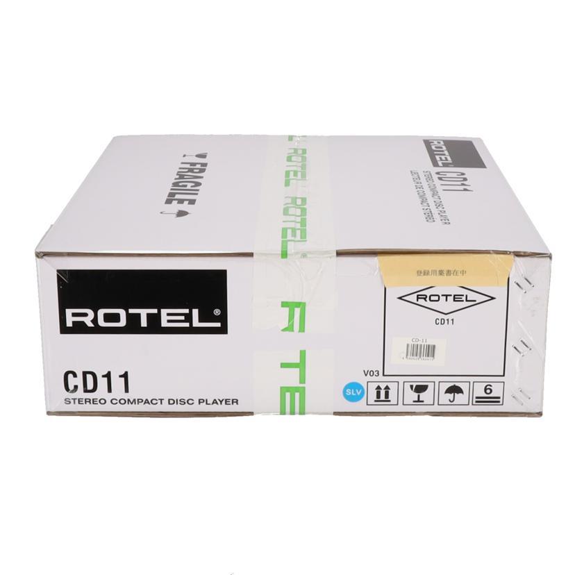 ROTEL ローテル/CDプレイヤー ROTEL CD11/FR017642431025113/ピュアオーディオ/Sランク/75【中古】 ROTEL ローテル/CDプレイヤー CD11/FR017642431025113/ピュア