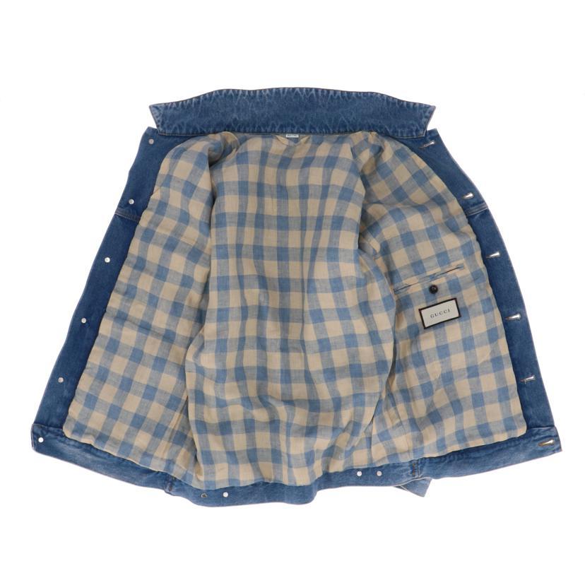 ブルー（ファッション） GUCCI グッチ ジャケット ジージャン  
