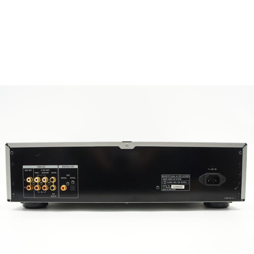 SONY - SONY SACD/CD プレーヤー 動作美品 SONY ソニー/SACDプレイヤー/SCD-XA1200ES/2200860/Bランク/75