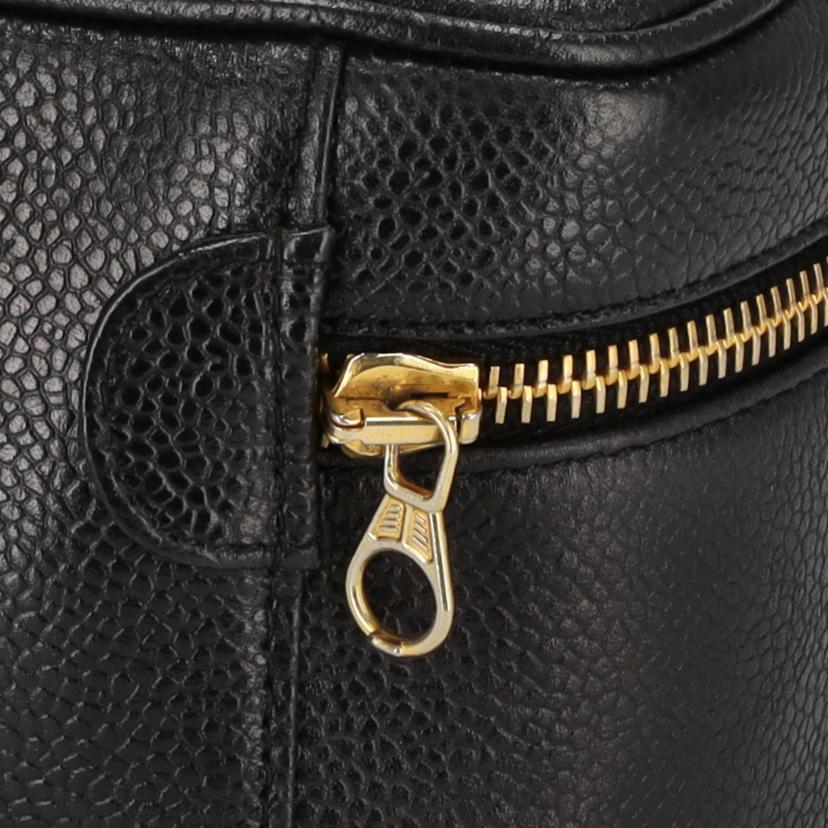 CHANEL シャネル 化粧ポーチ メイクポーチ レディース ブラック