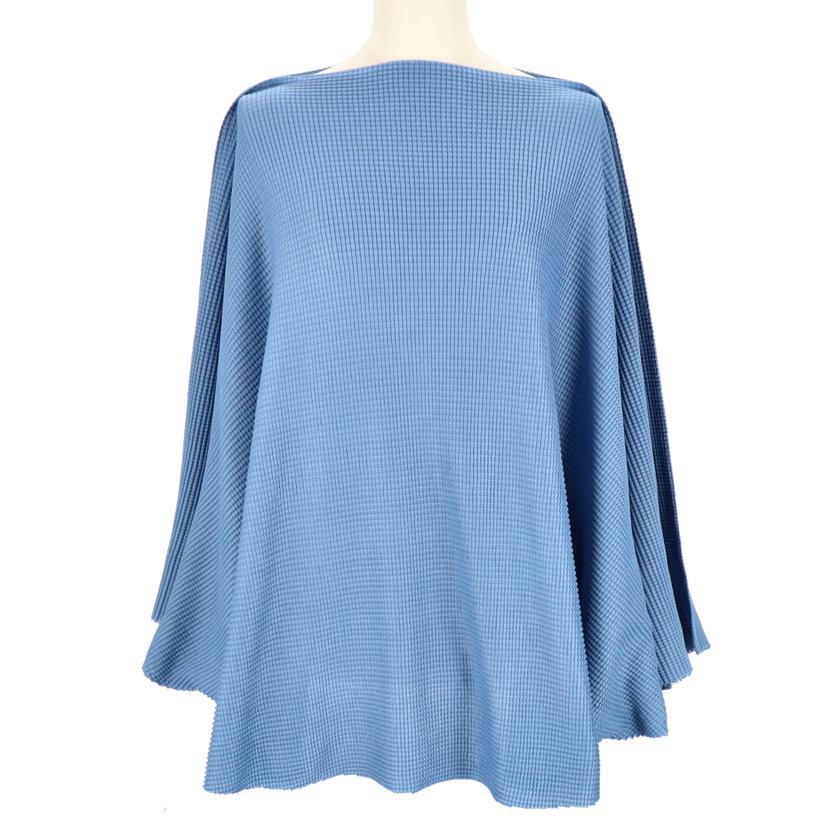 ISSEY MIYAKE me イッセイミヤケ ミー/ボックスプリーツポンチョ 