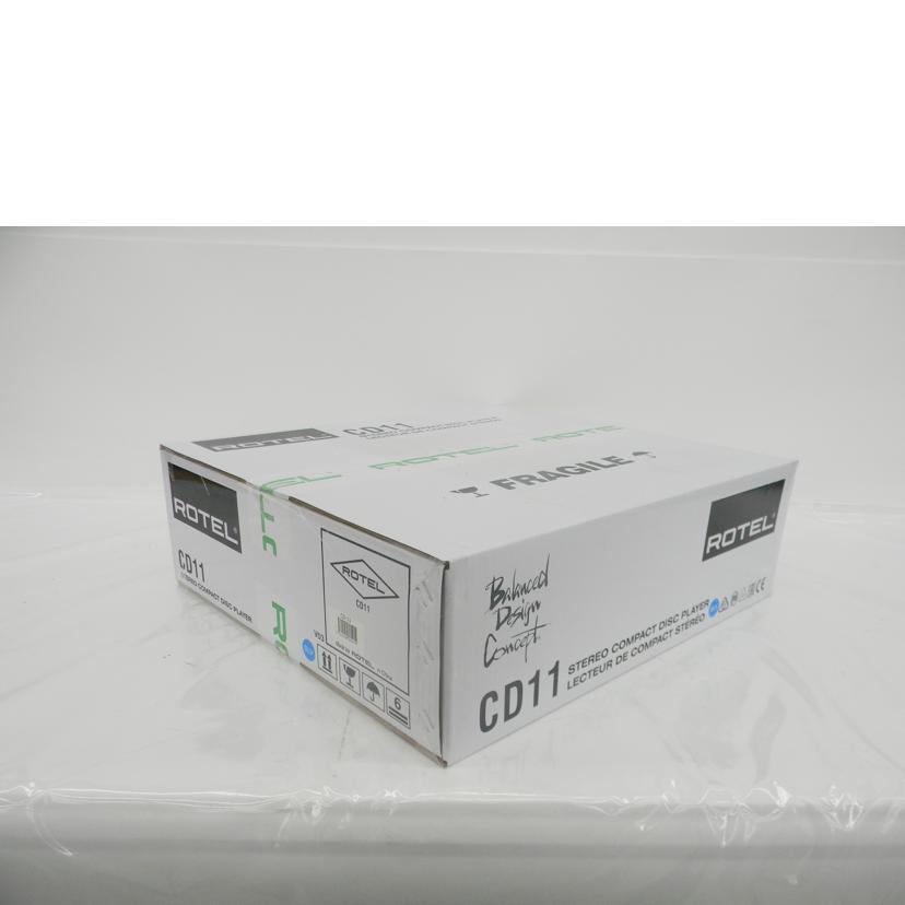 ROTEL/CD プレイヤー/CD11 SILVER/FR017643171208042/Sランク/75【中古