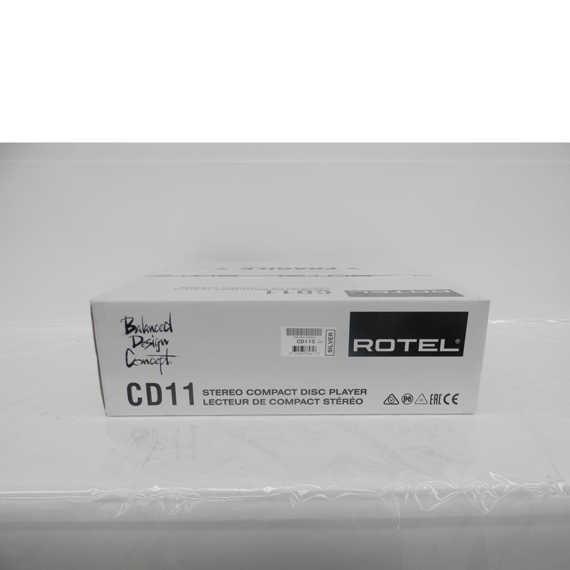 ROTEL/CD プレイヤー/CD11 SILVER/FR017643171208042/Sランク/75【中古