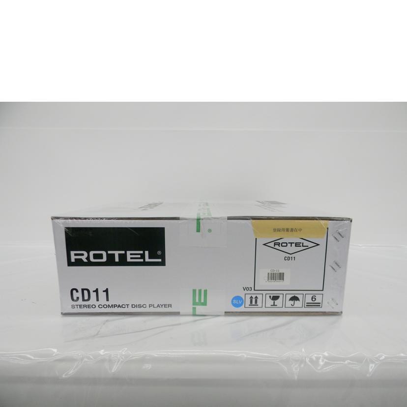 ROTEL/CD プレイヤー/CD11 SILVER/FR017643171208042/Sランク/75【中古】 ROTEL/CD プレイヤー/CD11 SILVER/FR017643171208042/Sランク/75【中古