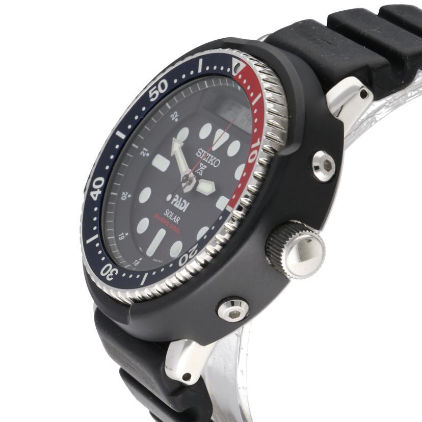 SEIKO セイコー PROSPEX ソーラー　H851-00A0 美品 Seiko Prospex Men's Black Watch - H851-00A0 for sale online
