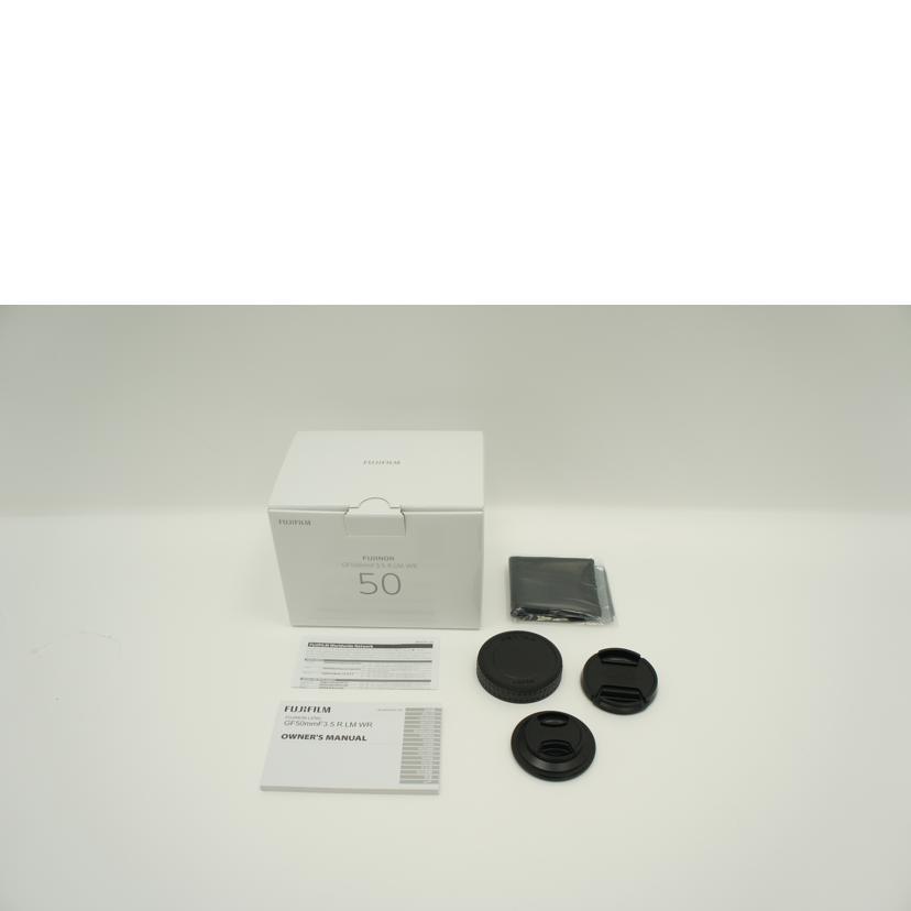 FUJIFILM/交換レンズ/GF50mmF3.5 R LM WR/98A01569/ABランク/75【中古