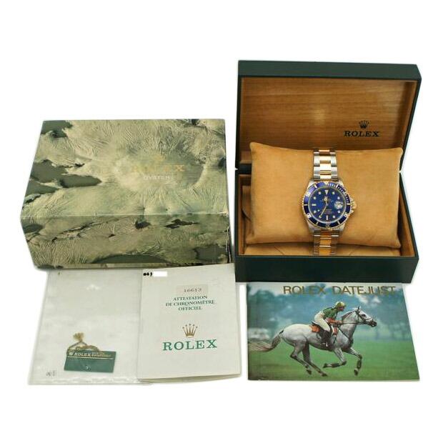 ROLEX ロレックス/サブマリーナデイト/青×金/自動巻/16613/N41****/ROLEX/ABランク/75【中古】 ROLEX（ロレックス） ロレックス/サブマリーナデイト/青×金/自動巻