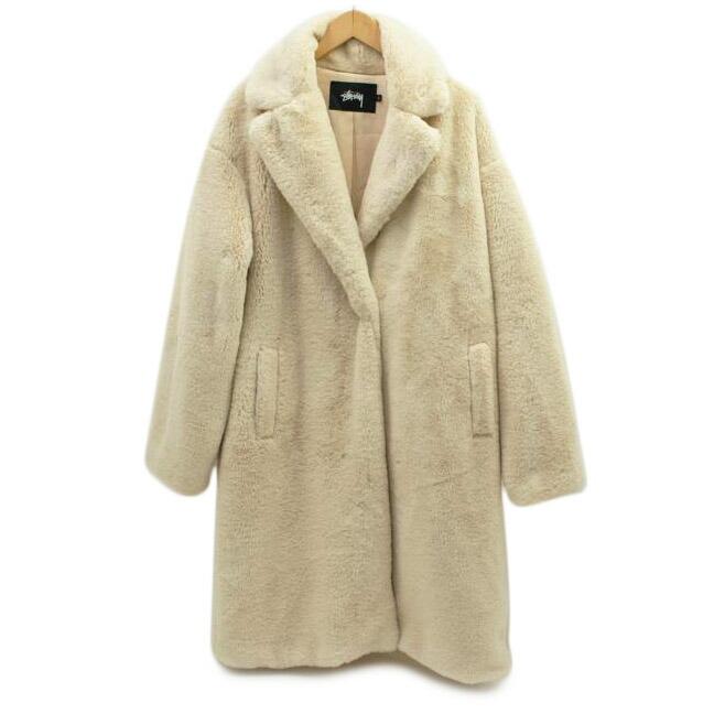STUSSY ステューシー　ファーロングコート STUSSYスチューシー/ファーコート/S/ABランク/75【中古