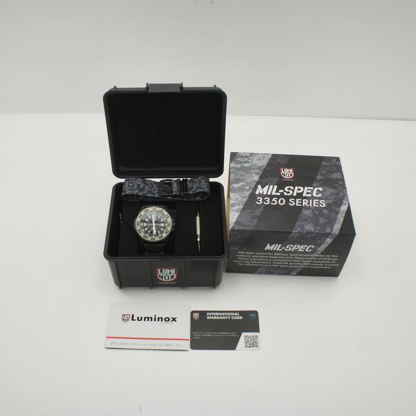 LUMINOX ルミノックス/ミルスペック/クォーツ/3350/ABランク/75【中古】｜wonderrex-ec｜06