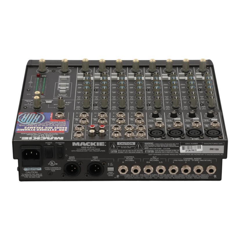 MACKIE 【システム拡張】 マッキー/アナログミキサー/1202-VLZ PRO/BU76613/Bランク/75【中古】