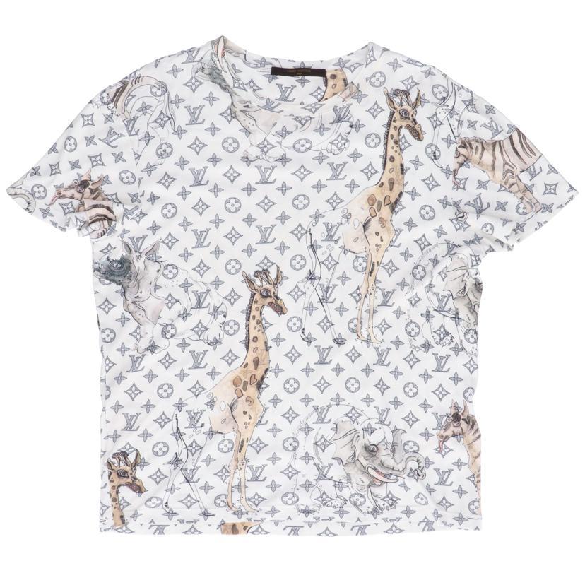LOUIS VUITTON ルイ・ヴィトン/モノグラム・アニマルプリントTシャツ 