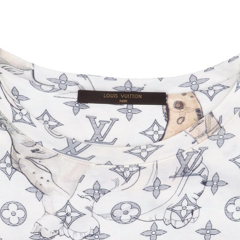 LOUIS VUITTON ルイ・ヴィトン/モノグラム・アニマルプリントTシャツ/XS/25/ABランク/75【中古】 LOUIS VUITTON（ルイ・ヴィトン） ルイ・ヴィトン/モノグラム