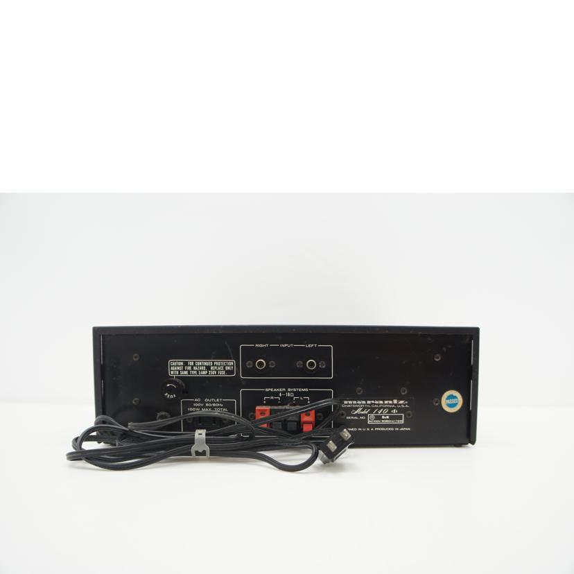 MARANTZ マランツ/パワーアンプ/model 140/Bランク/75【中古】 Marantz MARANTZ マランツ/パワーアンプ/model 140/Bランク/75