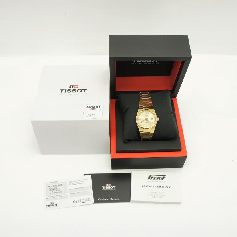 TISSOT（ティソ） ティソ/PRX/クォーツ/ゴールドPVD/T137210A/Aランク