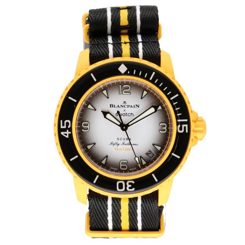 BLANCPAIN×swatch ブランパン×スウォッチ/ブランパン×スウォッチ/パシフィックオーシャン/自動巻/S035P100/Aランク/75【中古】 BLANCPAIN（ブランパン） BLANCPAIN×swatch ブランパン×スウォッチ