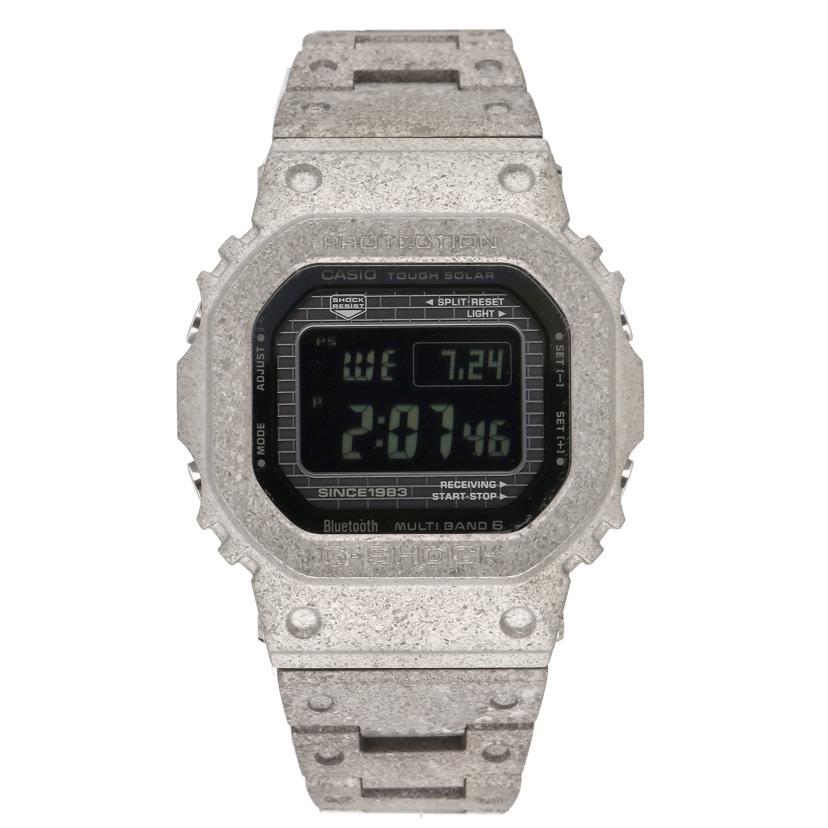 新品未使用CASIO G-SHOCK GMW-B5000PS-1JR シルバー銀 CASIO（カシオ） カシオ/G-SHOCK/40周年限定/タフソーラー/シルバー