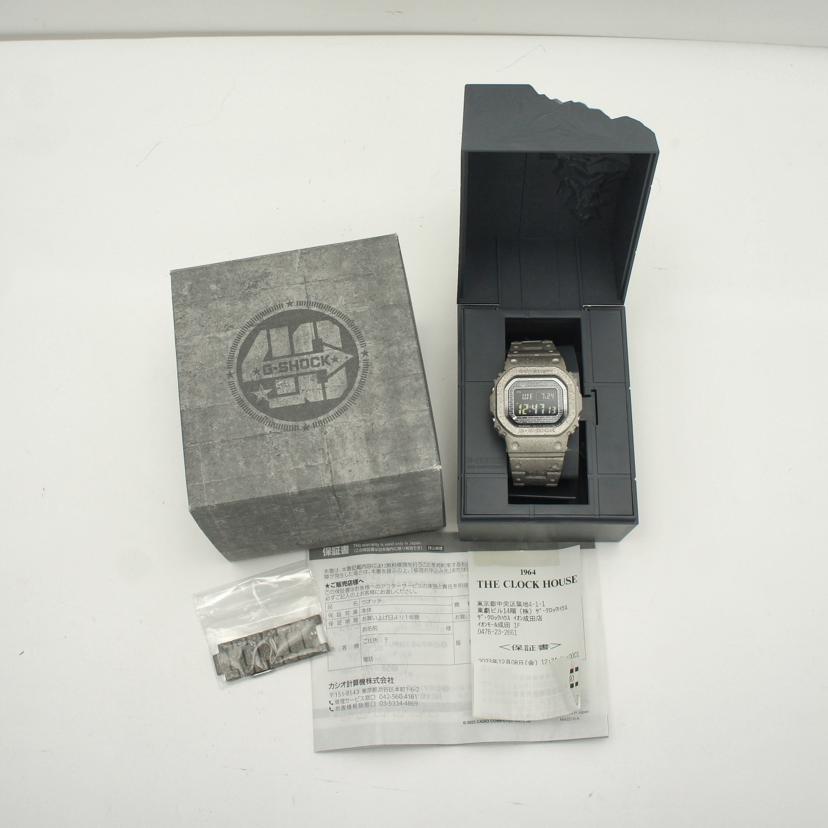 CASIO（カシオ） カシオ/G-SHOCK/40周年限定/タフソーラー/シルバー
