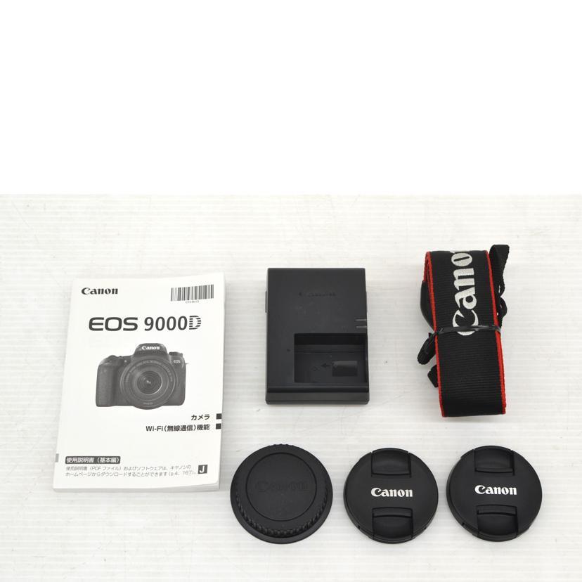 Canon キャノン/デジタル一眼/EOS 9000D/Wズームセット/031031001624/ABランク/75【中古】 キヤノン（Canon） キャノン/デジタル一眼/EOS 9000D/Wズームセット