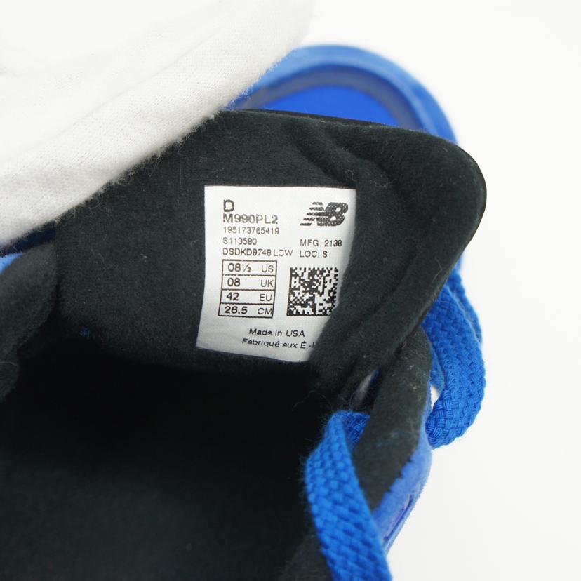 New Balance（ニューバランス） ニューバランス/990PL2/ブルー