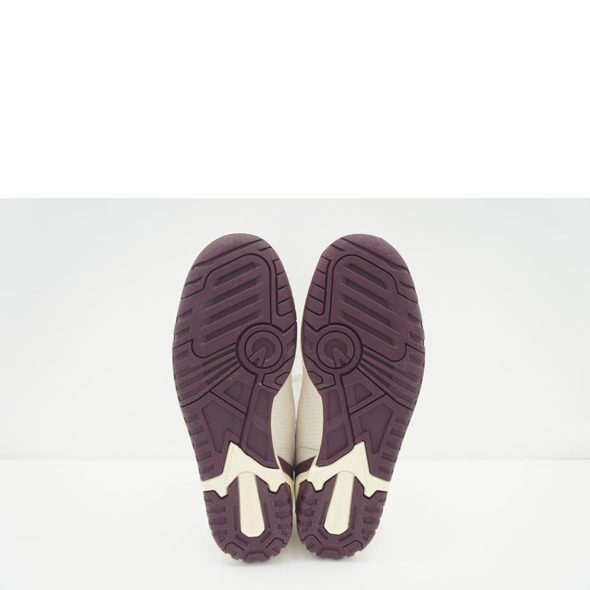 NB ニューバランス/エメレオンドレ×550/ホワイト/パープル/BB550AR1/サイズ:27cm/Aランク/75【中古】 New Balance（ニューバランス） NB ニューバランス/エメレオンドレ×550