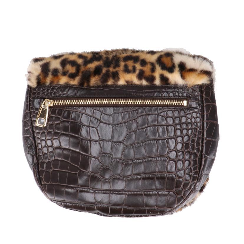 D＆G ドルチェアンドガッパーナ/ミレニアルズレオパードフェイスショルダー/ABランク/75【中古】 D＆G ドルチェアンドガッパーナ/ミレニアルズレオパードフェイス