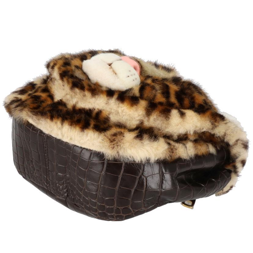 D＆G ドルチェアンドガッパーナ/ミレニアルズクロヒョウフェイスショルダー/ABランク/75【中古】 D＆G ドルチェアンドガッパーナ/ミレニアルズクロヒョウフェイス