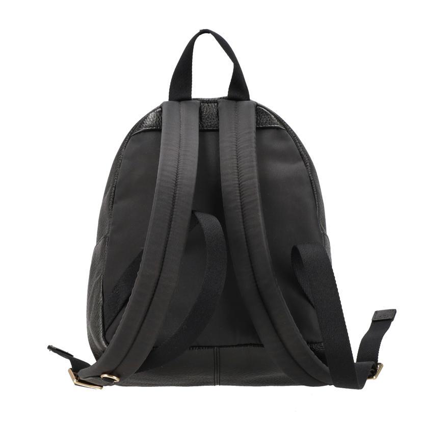 COACH（コーチ） コーチ/ミニチャーリーレザーバックパック/ブラック