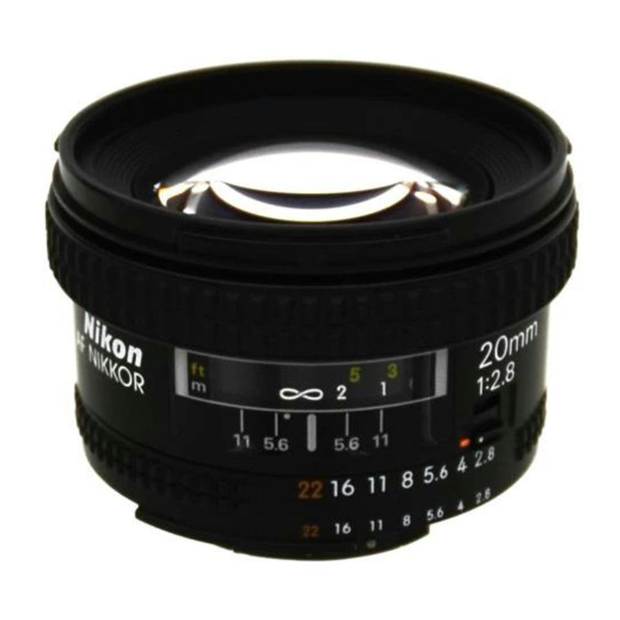 Nikon ニコン/交換レンズ/AI AF 20mm f/2.8/222849/ABランク/75【中古