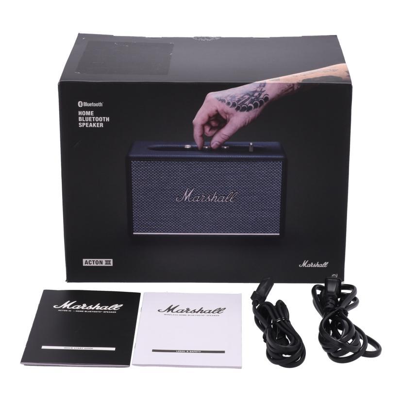 Marshall（マーシャル） マーシャル/ワイヤレススピーカー/Acton III
