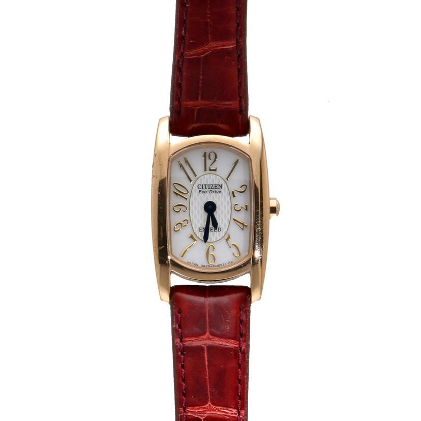 CITIZEN シチズン/EXCEED/Eco Drive/レディース/ベルト傷み/G620-T010717TA/OD1*****/ABランク/75【中古】 CITIZEN（シチズン） シチズン/EXCEED/Eco Drive/レディース/ベルト