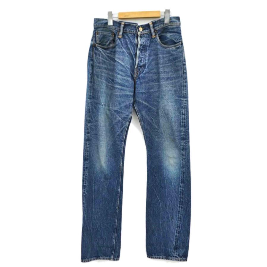 WAREHOUSE × HOOPER濃紺ジーンズデニムパンツ アメカジ WAREHOUSE