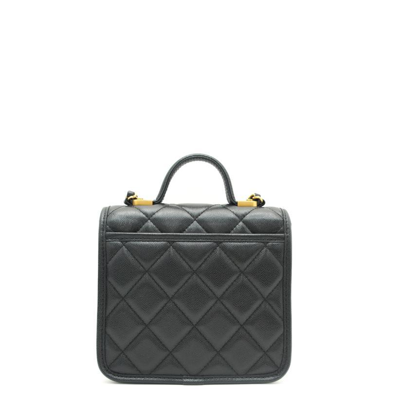 CHANEL シャネル/ココマークキャビアスキン2WAYハンド/C52*****/Aランク/75【中古】の画像