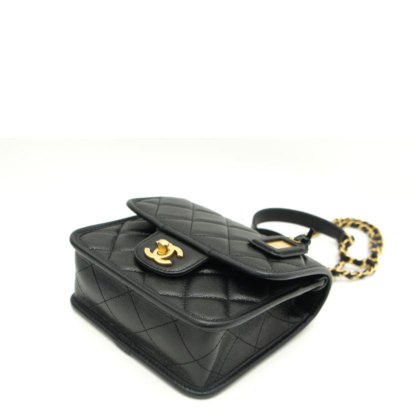 CHANEL シャネル/ココマークキャビアスキン2WAYハンド/C52*****/Aランク/75【中古】の画像