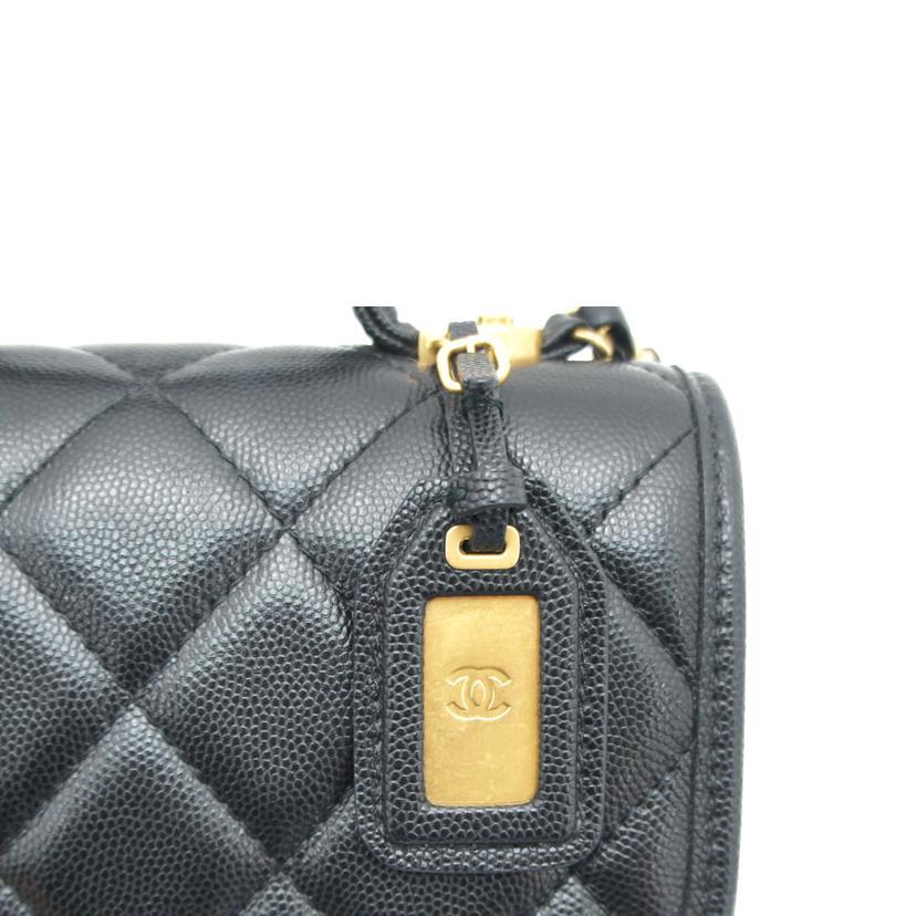 CHANEL シャネル/ココマークキャビアスキン2WAYハンド/C52*****/Aランク/75【中古】の画像