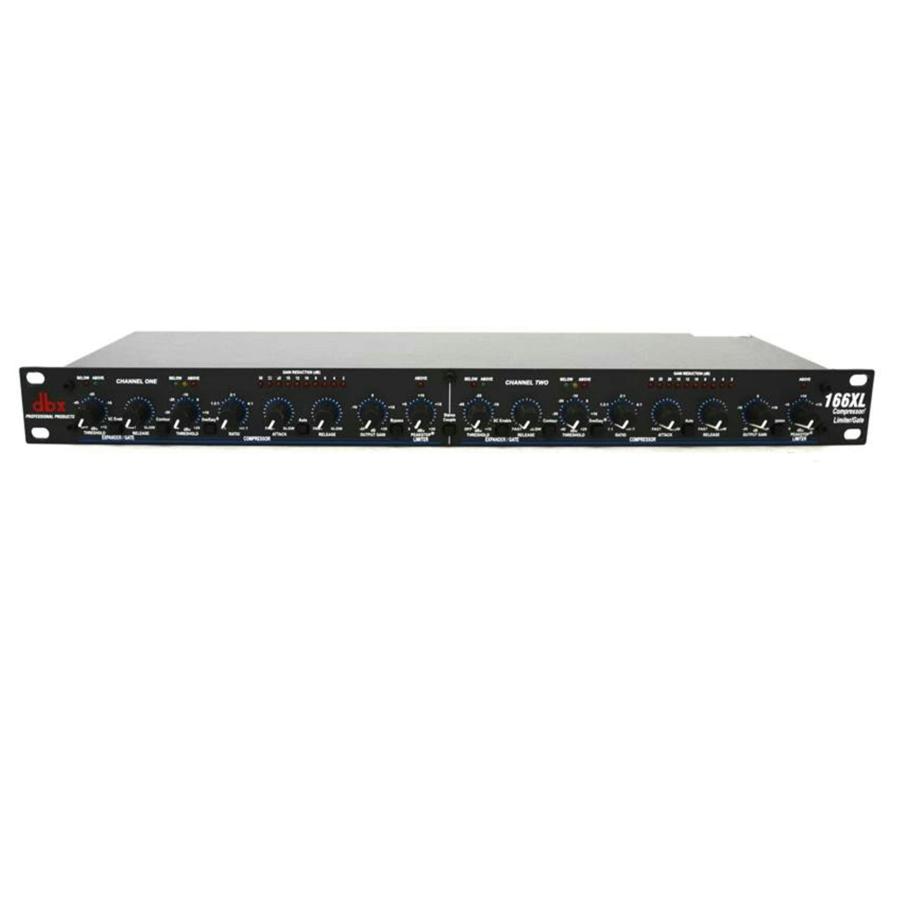 動作確認済★ dbx 166XL VCAコンプレッサー リミッター dbx/ラック式 コンプレッサー リミッター ゲート/166XL/ABランク/75